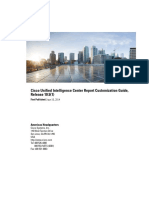 Cisco Unified Intelligence Center Report Customization Guide, Release 10.5