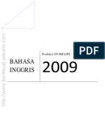 Pre Bahasa Inggris Un Sma Ips 2009