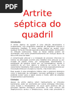 Artrite Séptica Do Quadril