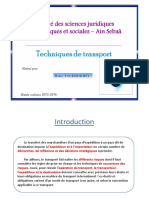 Techniques de Transport 2016 (Mode de Compatibilité)