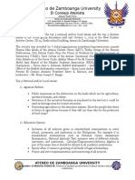 Ateneo de Zamboanga University: El Consejo Atenista