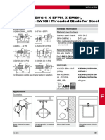 2013 181 X-Em6h X-Ew6h X-Ef7h X-Em8h X-Em10h Ew10h - Threaded Studs For Steel