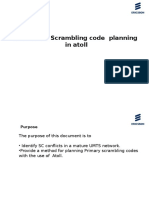 Identifying SC Planning Issues and SC Planning in Atoll