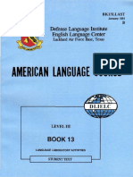 Book 13 Language Laboratory Activities