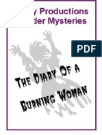 Adult Murder Mystery Game - Diary of A Burning Woman