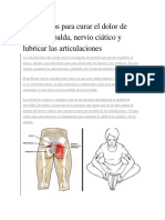 4 Ejercicios para Curar El Dolor de Cadera