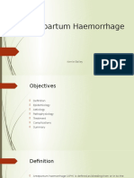 Antepartum Haemorrhage