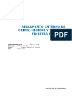 Reglamento Interno Finestra Spa 2016docx