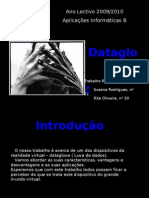 Aplicações de Informatica Análise Dataglove