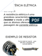 Resistência Eletrica