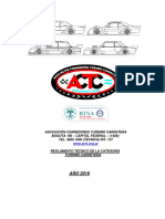 Reglamento Tecnico Actc - TC 2016