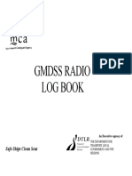 GMDSS Radio Log Book PDF