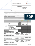 Entity EHSMS Quarterly Performance Report