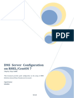 Configure DNS Server On RHEL or CentOS 7