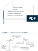 Spectrum Estimation Traditional Methods 