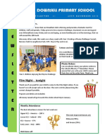 N E W S L E T T E R: Downsell Primary School