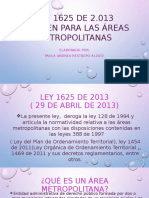 Ley 1625 de 2013