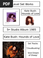 Kate Bush Lessons 1-2