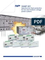 VAMP Arc Flash Detection