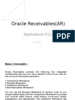 Oracle Receivables1 Technical Functional Overview