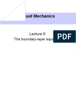 Fluid-Mechanics Boundary Layer