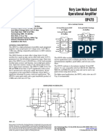 Operational Amplifier OP470