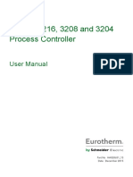 Models 3216, 3208 and 3204 Process Controller: User Manual