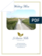 Wedding Menu Packages PDF