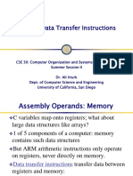 Topic 8: Data Transfer Instructions