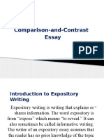 Comparison-and-Contrast Essay