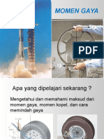 Persentasi Momen Gaya