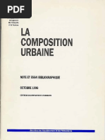 La Composition Urbaine PDF