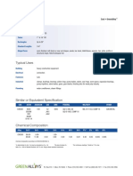 Typical Uses: Product Description: Solids: Tubes: Rectangles: Standard Lengths: Shape/Form