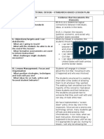 Effective Instructional Design - Standards-Based Lesson Plan