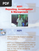 Aefi Reporting, Investigation & Management