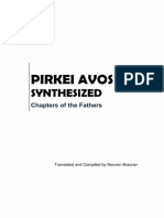 Pirke Avot (English-Hebrew)