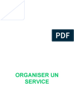 Organiser Un Service