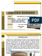 Coliseo Romano Historia