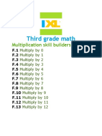 I.X.L Reference Page GR 3 M and D 2