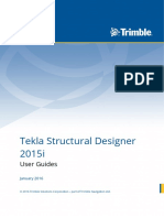 Tekla Structural Designer 2015i User Guide