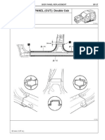 Rocker Outer Panel (Cut) : Double Cab: Body Panel Replacement BP-37