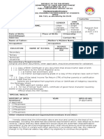 Spes Form 2 Application Form Nov