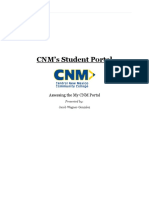 CNM's Student Portal