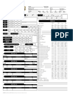 Character Sheet: STR DEX CON INT WIS CHA HP Speed