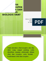 Hubungan Struktur, Aspek Stereokimia Dan Aktivitas Biologis