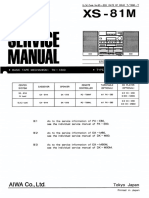 Aiwa cx81 xs81 PDF