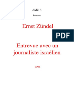 Zündel Ernst - Entrevue Avec Un Journaliste Israélien