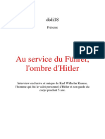 Krause Karl Wilhelm - Au Service Du Führer