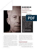 Anemia of Chronic Disease in The Elderly