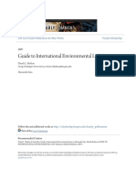 Guide To International Environmental Law